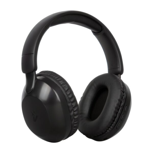 VULTECH CUFFIE BLUETOOTH 5.3 OCTOPUS, NERE CON MICROFONO E CONTROLLO TRACCIA, TYPE C, BATTERIA 300MA