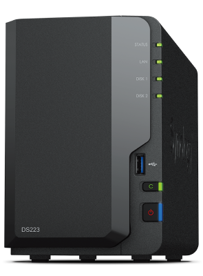 SYNOLOGY NAS TOWER 2BAY 2.5