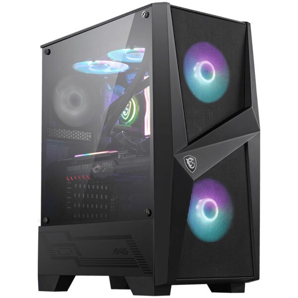 MSI CASE ATX MID-TOWER MAG FORGE 100R, 7 SLOT HDD, 3X120MM