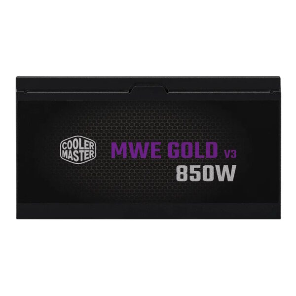 COOLER MASTER ALIMENTATORE MWE GOLD 850 V3, 850W 80+GOLD NON MODULARE ATX 3.1 VENTOLA 120MM, GAR 5 A