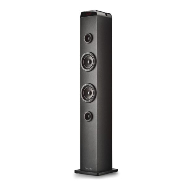 NGS ALTOPARLANTE WIRELESS, 50W, BLUETOOTH 5,4, USB AUX OTTICO RADIO FM, DISPLAY LED E CUSTODIA IN LE