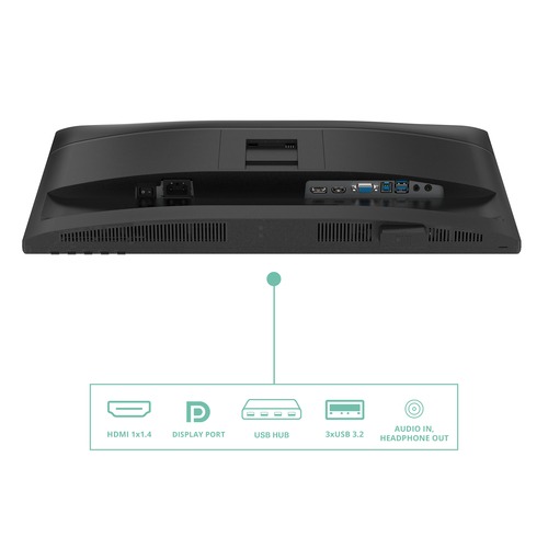 AOC MONITOR 23,8 LED IPS FHD 16:9 4MS 120hz, REG ALTEZZA, DP/HDMI, MULTIMEDIALE
