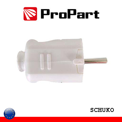 Spina schuko 16a bianca propart