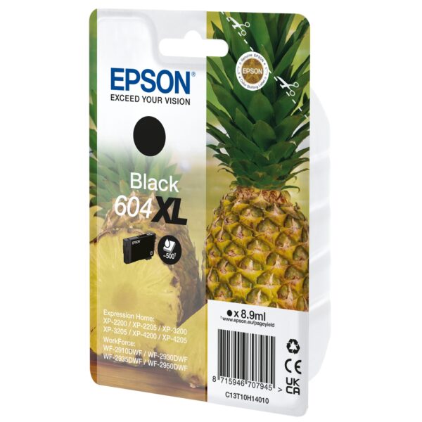 Cart epson 604xl ananas nera alta capacita'