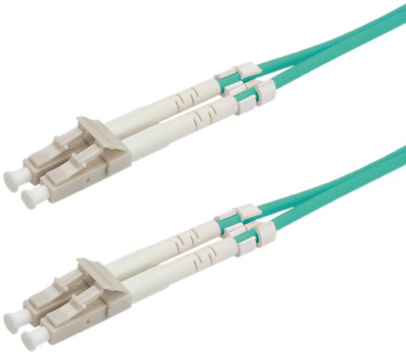 Cavo fibra ottica 2mt connettori lc -lc 50/125m om3 multim. blue