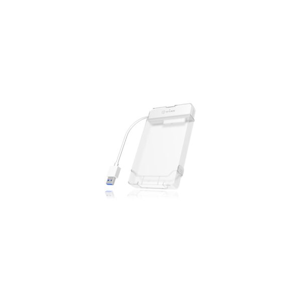 Box per hard disk 2,5 icy box ib-ac703 usb3.0 inclusa protezione