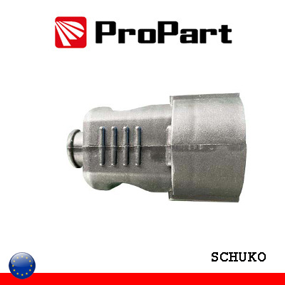 Presa schuko 16a 2p+t nera propart