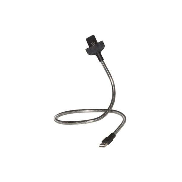 Cavo usb 2.0 to micro usb modellabile 65cm x supporto smartphone