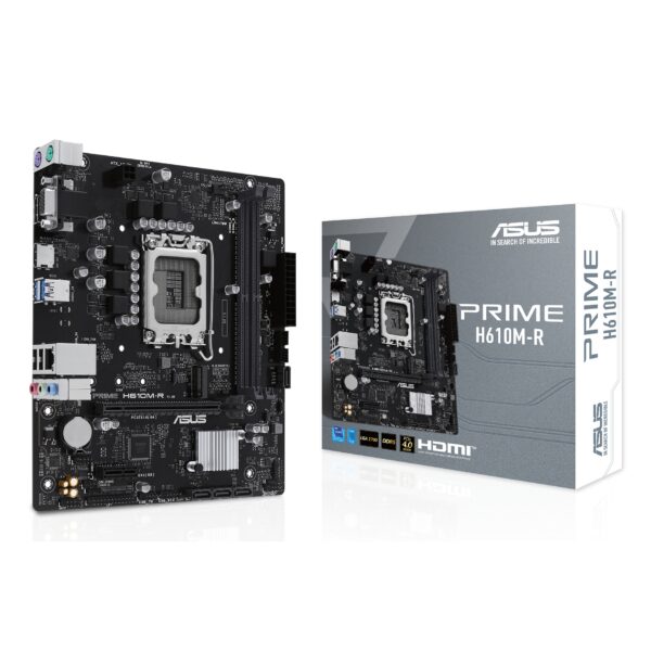 Scheda madre asus prime h610m-r-si sk1700 2*ddr5 m.2 vga+dp+hdmi