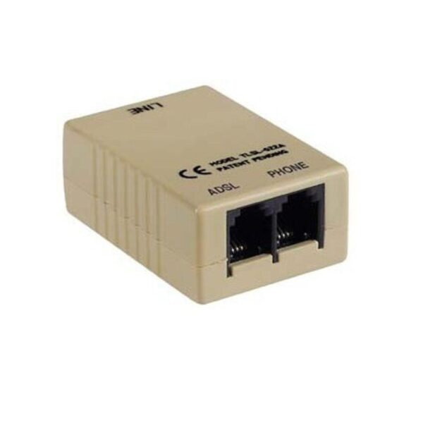 Filtro adsl sdoppiatore 3 prese rj11