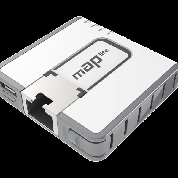 Mikrotik map lite rbmapl-2nd 1p eth alim usb e poe wifi 2,4ghz