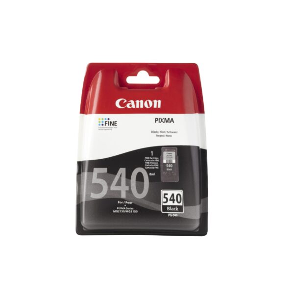 Cart canon pg-540 black per mg2150/3150 8ml