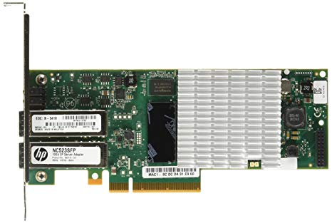 Hp network adapter nc523sfp dual port 10gbit sfp+ pci-e rigen.