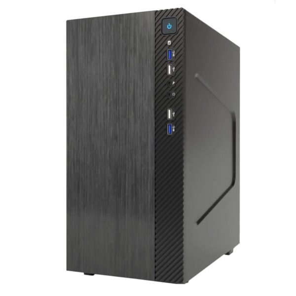 Case m-atx smallcom-b itek usb 3.0 black brushed no psu