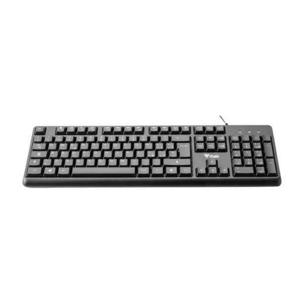 Tastiera usb itek dgt c01 105 tasti nera cavo 1,5mt