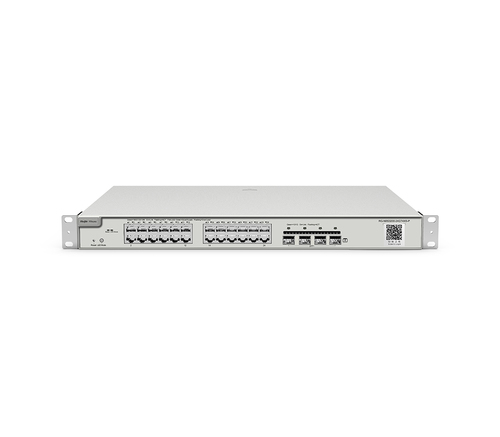 REYEE CLOUD SWITCH MANAGED GIGABIT L2, 24 PORTE GIGABIT RJ45, 4 SLOT SFP+ 10G, 19
