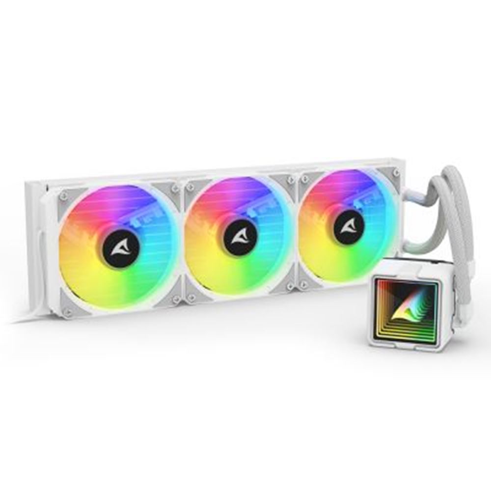 SHARKOON LIQUID COOLING S100 ARGB AIO WHITE