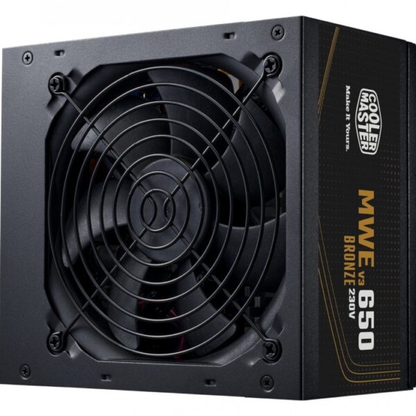 Alim. atx 650w cooler master mwe bronze v3 fr 80+ active pfc