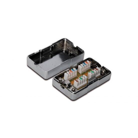 Scatola di connessione schermata per cavi rete cat 5/6