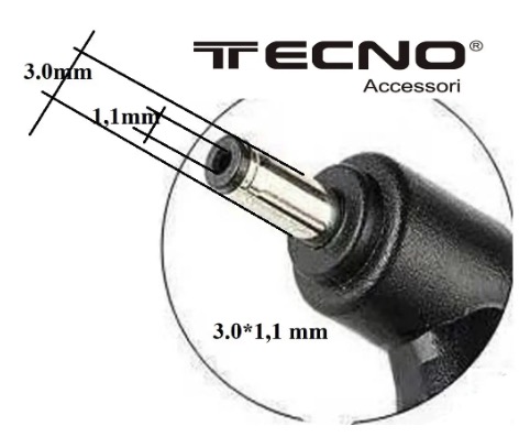 Alim. x nb acer 19v 65w 3,42a 3,0*1,1mm tecno 7064