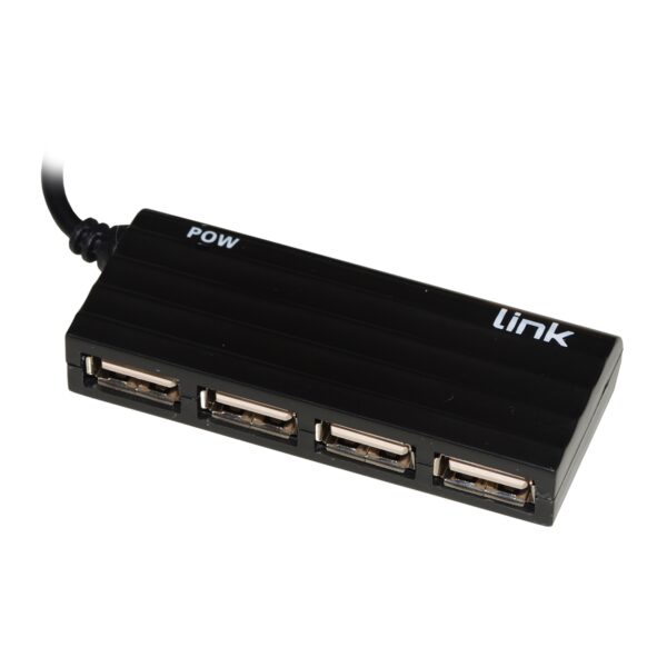 Hub usb 2.0 4 porte link lkhub204