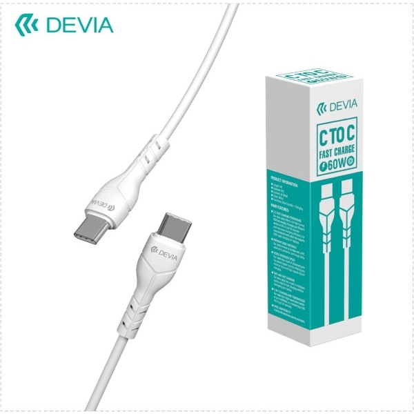 Cavo devia kintone da type c a type c 60w 1mt (ric. espositore)
