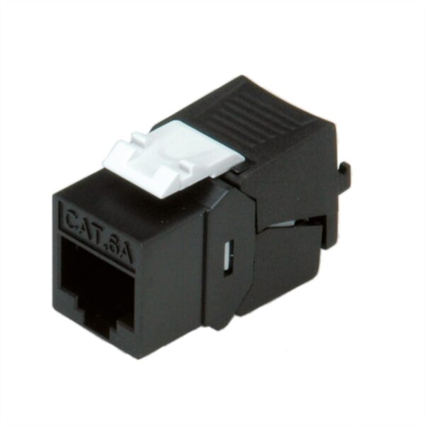 Keyston rj45 utp cat6a toolfree colore nero roline