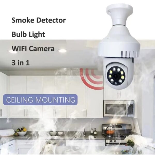 Telecamera ip tecno tc-4019 1080p 3,6mm pan&tilt smoke detection