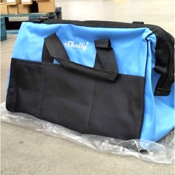 Borsa shelly porta attrezzi rinforzata con tracolla e tasche