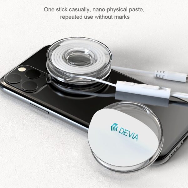 Disco magico in silicone trasp. devia per supporto smartphone