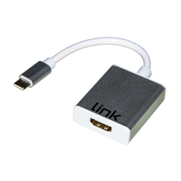 Adattatore video da usb type c maschio a hdmi-f 4k link
