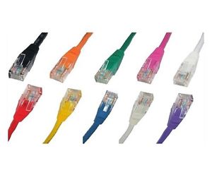 Cavo rete cat.5 1mt rame colore verde