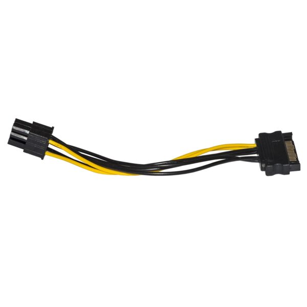 Cavo alimentazione interno sata maschio a 6pin per sk video 15cm