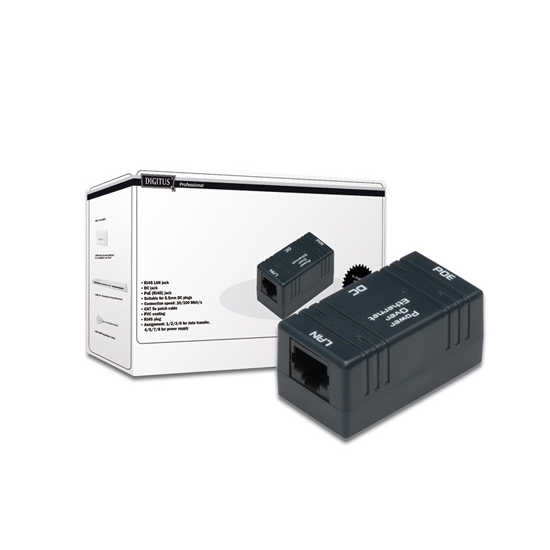 Adattatore poe passivo per reti 10/100 cat5