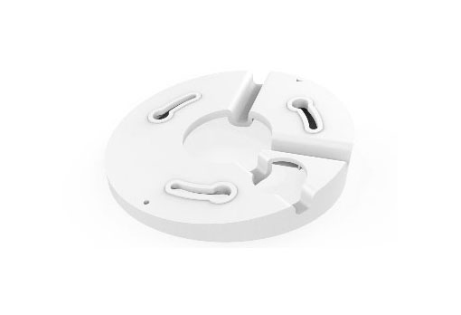 Supporto per installazione videocamera dome inclinata indoor