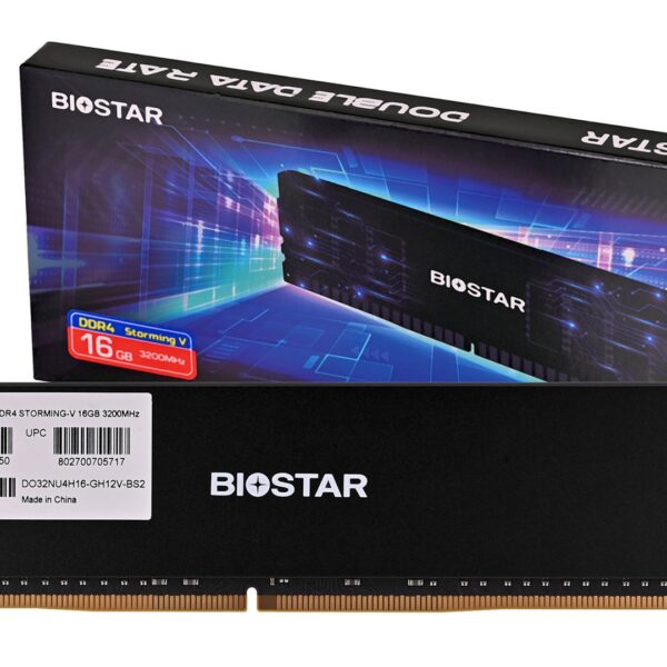 Ddr4 16gb 3200mhz biostar do32nu4h16 con dissipatore