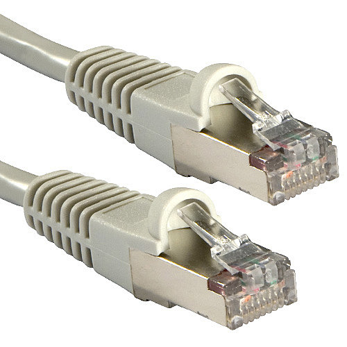 LINDY CAVO CAT.6A S/FTP PIMF LSOH GRIGIO, 2M