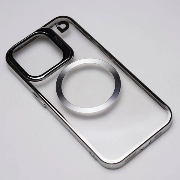 IDUDE COVER TANK MAGSAFE CRYSTAL IPHONE 12 - 12 PRO SILVER