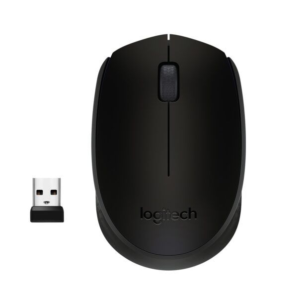 Mouse wireless logitech b170 usb black