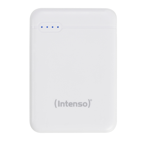 INTENSO POWER BANK 5000MAH USB A+TYPE C  5V-2.1A MICRO USB+TYPE C 5V-2.1A WHITE