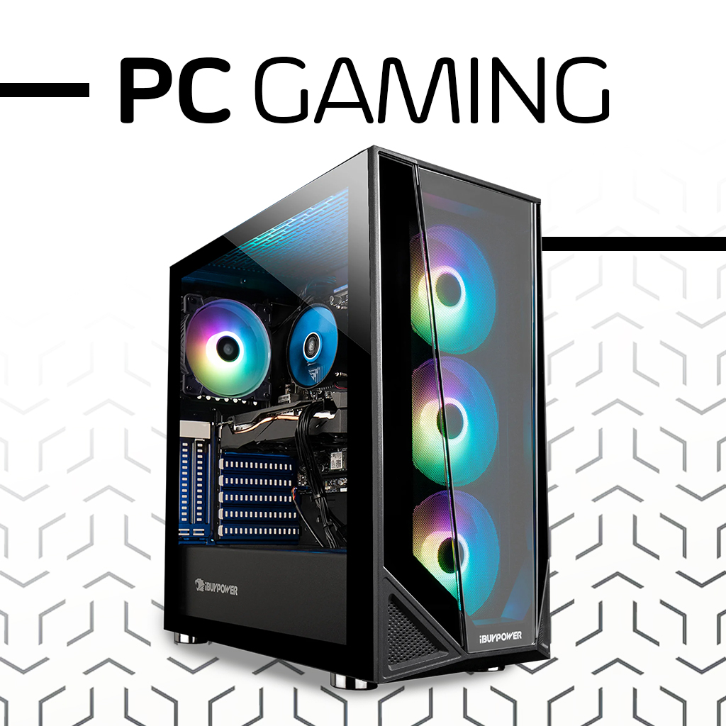 Square PC Gaming white copia