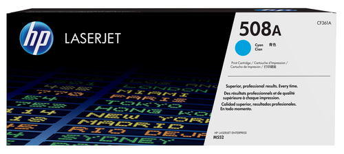 HP TONER CIANO 508A 5000 PAGINE PER M552/M553/M577