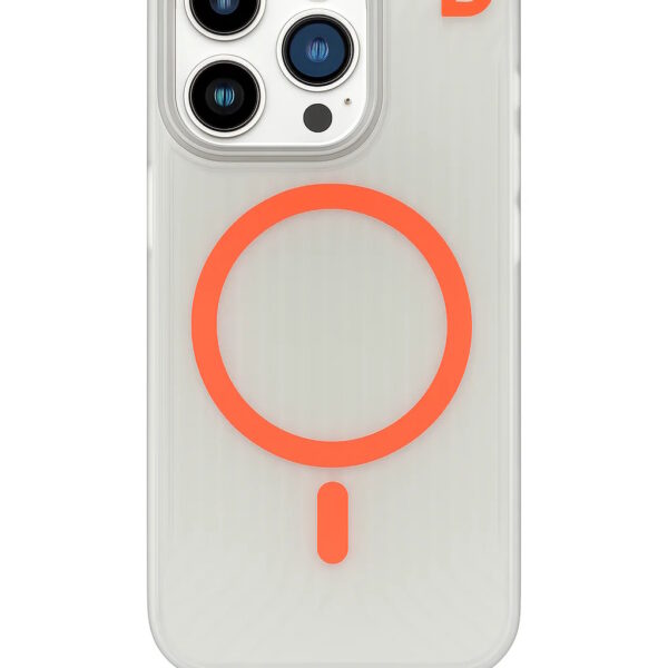 IDUDE COVER TANK MAGSAFE NEON IPHONE 14 ARANCIONE