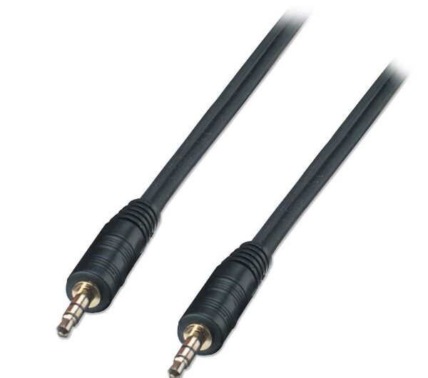 LINDY CAVO AUDIO JACK 3.5MM, M/M, 2MT, NERO
