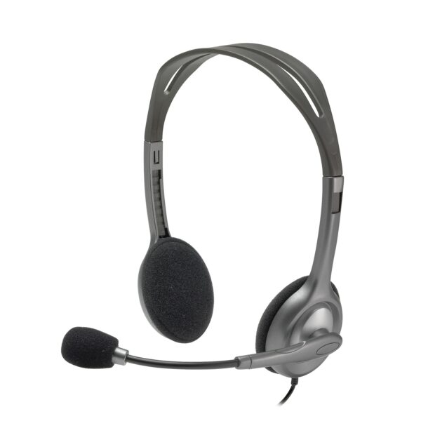 Cuffia con microfono logitech h110 jack 3,5