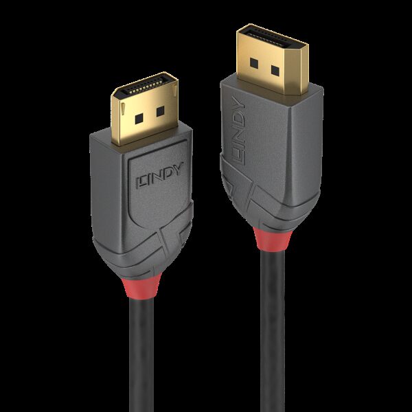 LINDY CAVO DISPLAYPORT 1.4 ANTHRA LINE, 1M