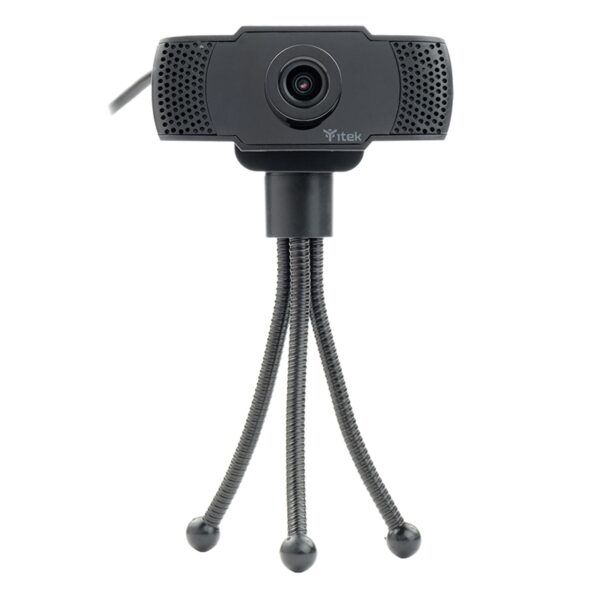 Webcam itek w300 full hd 30fps +microfono treppiede