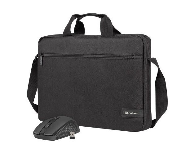 Borsa notebook 15,6 natec wallaroo 2 con mouse wireless incluso