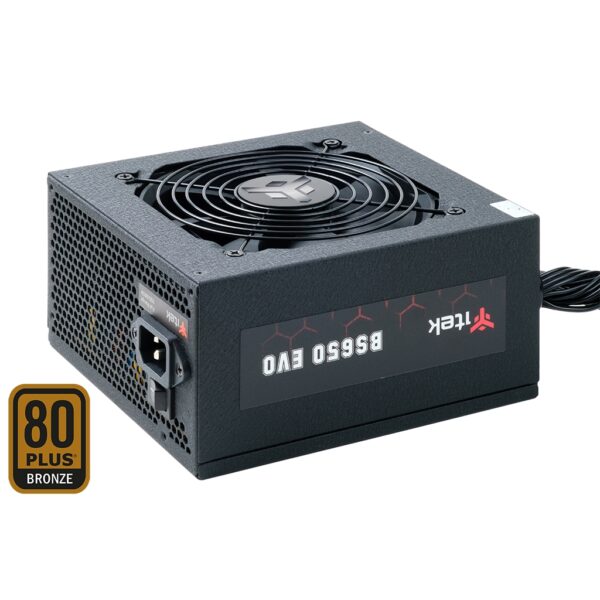 Alim. atx 650w itek taurus bs650 evo 80+ bronze pfc attivo s.mod