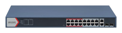 HIKVISION SWITCH SMART MANAGED POE 10/100 + UPLINK GIGABIT COMBO